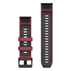 Garmin Bracelet De Montre^QuickFit® 22 Strap (Silicone) Rouge