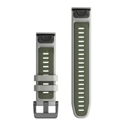 Garmin Bracelet De Montre^QuickFit® 22 Strap (Silicone) Gris