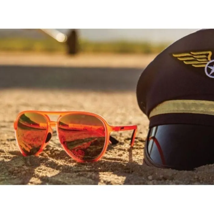 Goodr Lunettes De Running^Captain Blunt's Red-Eye