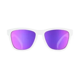 Goodr Lunettes De Running^Side Scroll Eye Roll Blanc