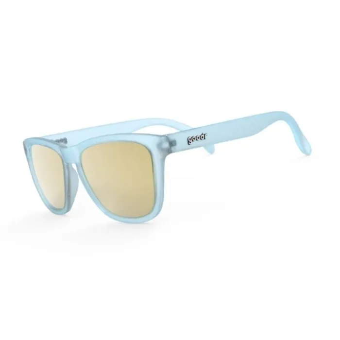 Goodr Lunettes De Running^Sunbathing with Wizards Bleu
