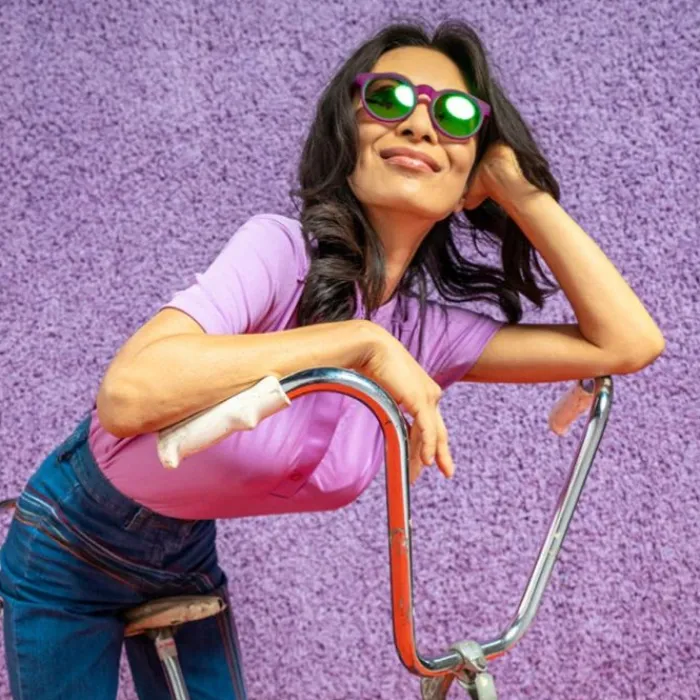 Goodr Lunettes De Running^Thanks, They're Vintage Mauve