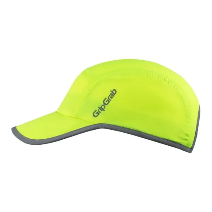 GripGrab Casquettes|Bonnets, Gants, Casquettes, Etc.^Hi-Vis Lightweight Running Cap Jaune