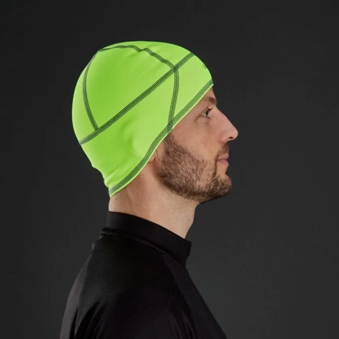 GripGrab Chapeaux|Bonnets, Gants, Casquettes, Etc.^Lightweight Thermal Hi-Vis Skull Cap