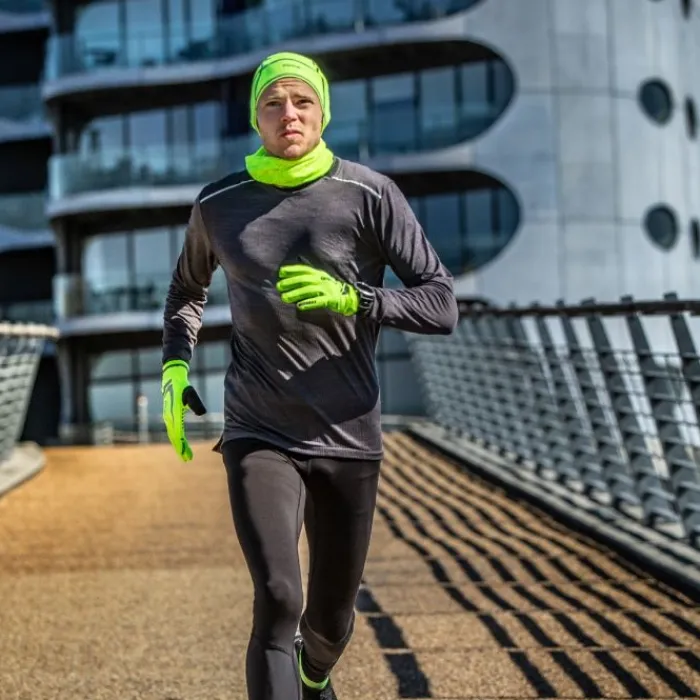 GripGrab Chapeaux|Bonnets, Gants, Casquettes, Etc.^Lightweight Thermal Hi-Vis Skull Cap