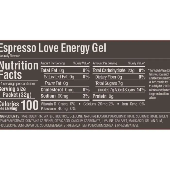 GU Energy Nutrition Sportive^Gel Caffeine (Espresso Love)