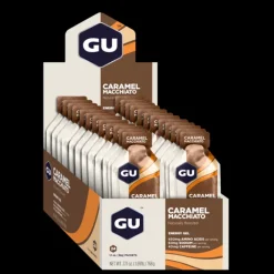 GU Energy Nutrition Sportive^Gel Caffeine 24x32g (Caramel Macchiato)