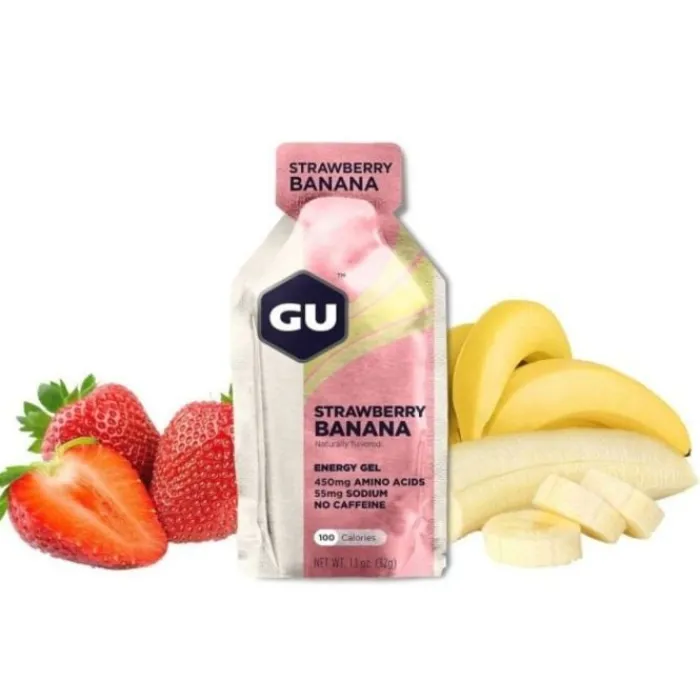 GU Energy Nutrition Sportive^Gel (Strawberry/Banana)