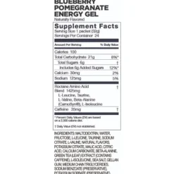 GU Energy Nutrition Sportive^Roctane Gel Caffeine (Blueberry Pomegranda)