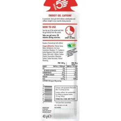 High5 Nutrition Sportive^Energy Gel Caffeine 40g Rasberry