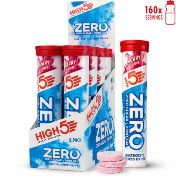 High5 Nutrition Sportive^Zero Berry - Box 8x20 Tabs Blanc