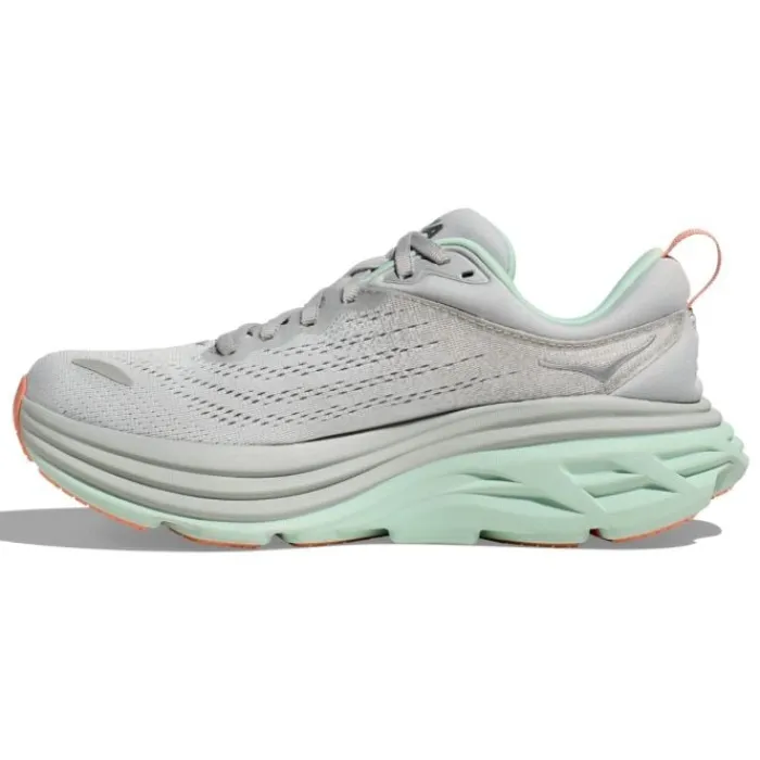 Hoka Chaussures Running Neutre|Chaussures Running Entrainement^Bondi 8 Gris