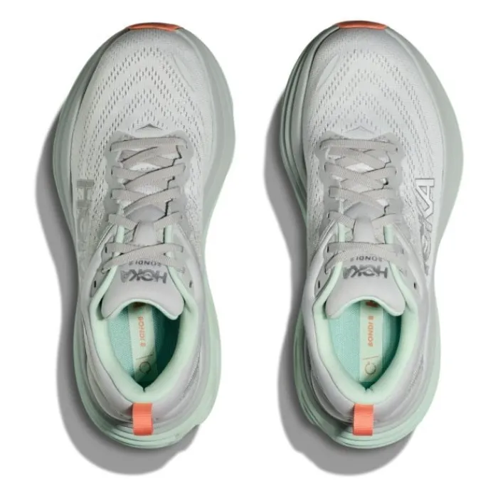 Hoka Chaussures Running Neutre|Chaussures Running Entrainement^Bondi 8 Gris