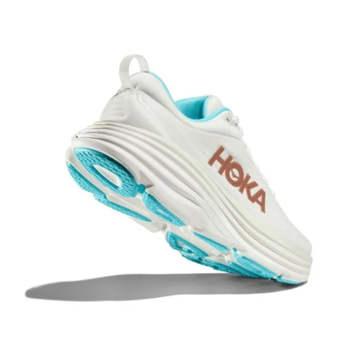 Hoka Chaussures Running Neutre|Chaussures Running Entrainement^Bondi 8 Blanc