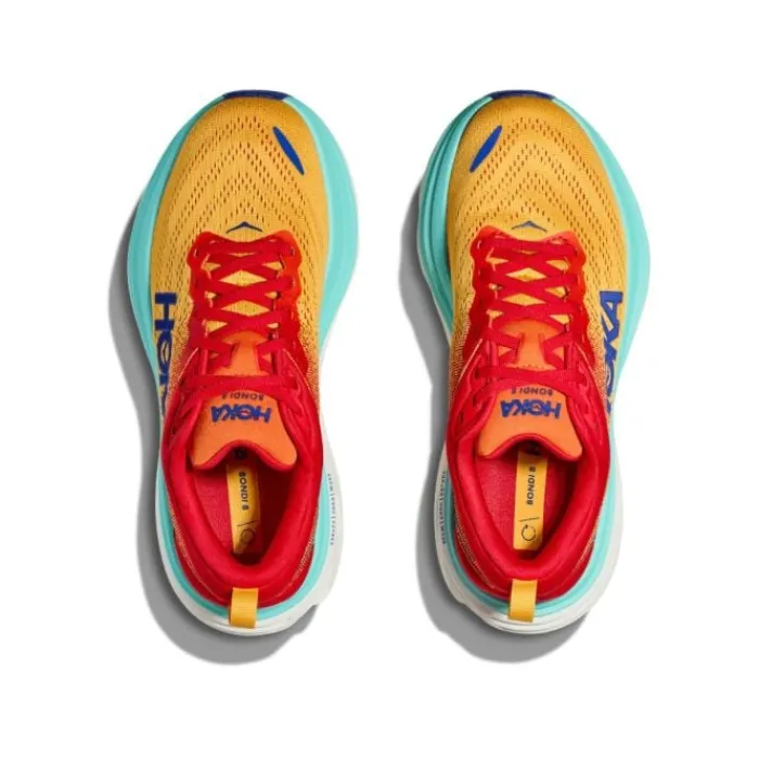 Hoka Chaussures Running Neutre|Chaussures Running Entrainement^Bondi 8 Rouge