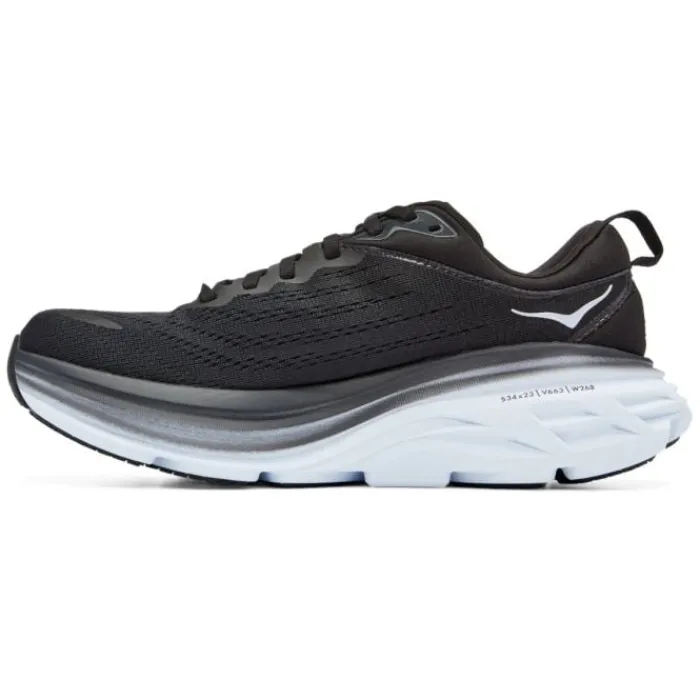 Hoka Chaussures Running Neutre|Chaussures Running Entrainement^Bondi 8 Blanc
