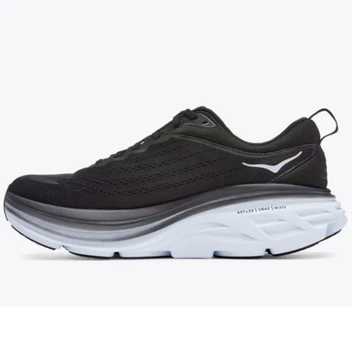 Hoka Chaussures Running Pied Large|Chaussures Running Neutre^Bondi 8 Wide Noir