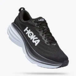 Hoka Chaussures Running Pied Large|Chaussures Running Neutre^Bondi 8 Wide Noir