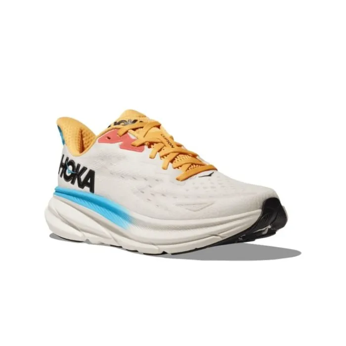 Hoka Chaussures Running Neutre|Chaussures Running Entrainement^Clifton 9 Blanc