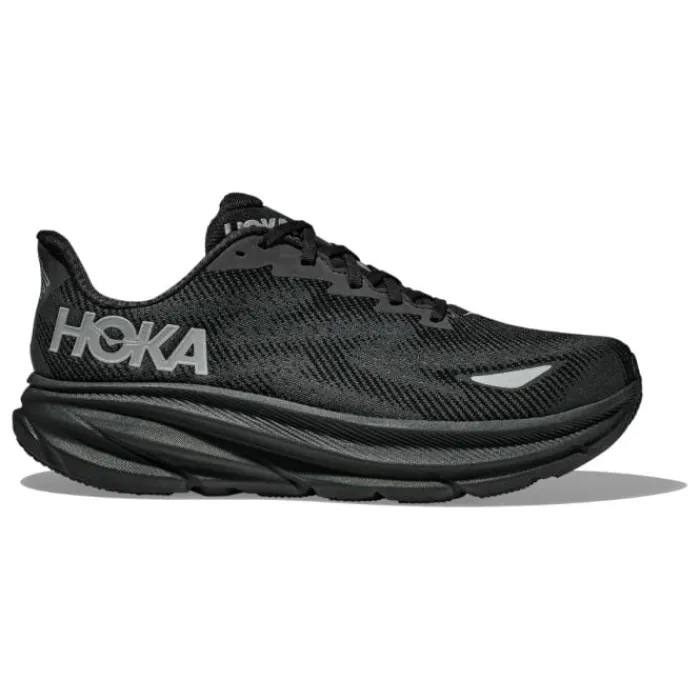Hoka Chaussures Running Neutre|Chaussures Running Entrainement^Clifton 9 GTX Noir
