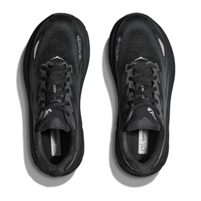 Hoka Chaussures Running Neutre|Chaussures Running Entrainement^Clifton 9 GTX Noir