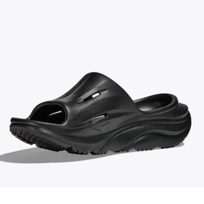 Hoka Sandales De Bain|Chaussures Running Neutre^ORA Recovery Slide 3 Noir
