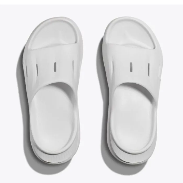 Hoka Sandales De Bain|Chaussures Running Neutre^ORA Recovery Slide 3 Blanc