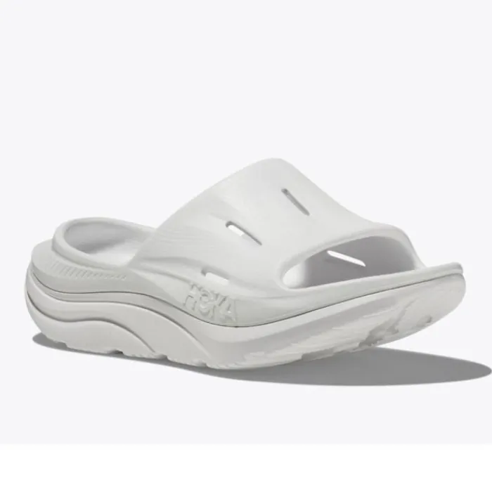 Hoka Sandales De Bain|Chaussures Running Neutre^ORA Recovery Slide 3 Blanc
