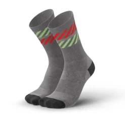 Incylence Chaussettes|Chaussettes Running^Merino Light Lanes Socks Gris