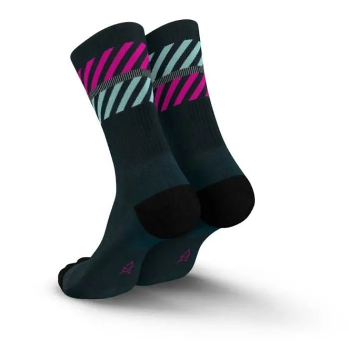 Incylence Chaussettes|Chaussettes Running^Merino Light Lanes Socks Noir