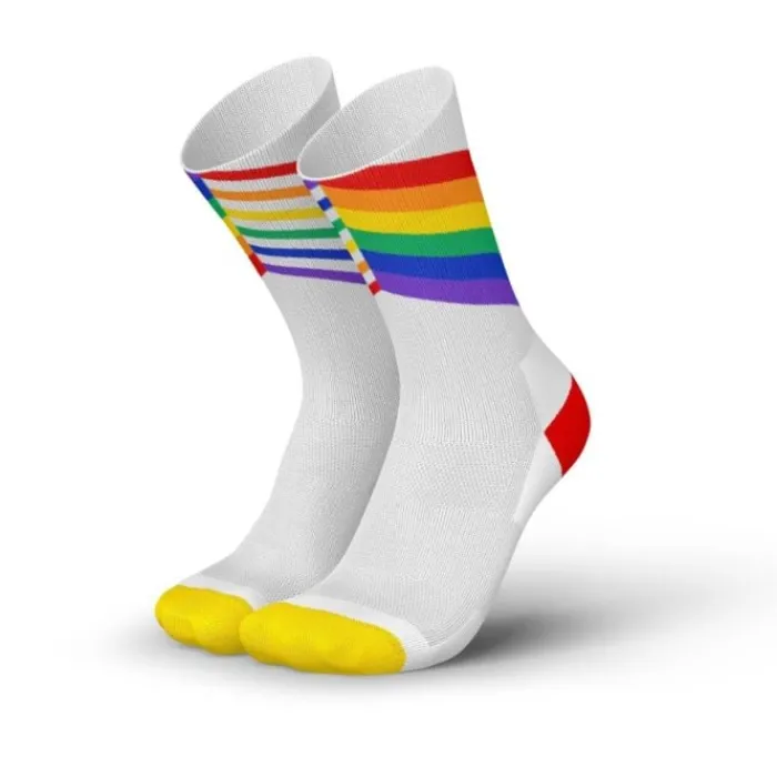 Incylence Chaussettes Running|Chaussettes Running^Reco Pride V3 Socks Blanc