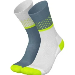 Incylence Chaussettes|Chaussettes Running^Renewed 97 Evolution Socks Blanc