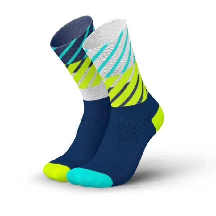 Incylence Chaussettes|Chaussettes Running^Running Diagonals Socks Blanc