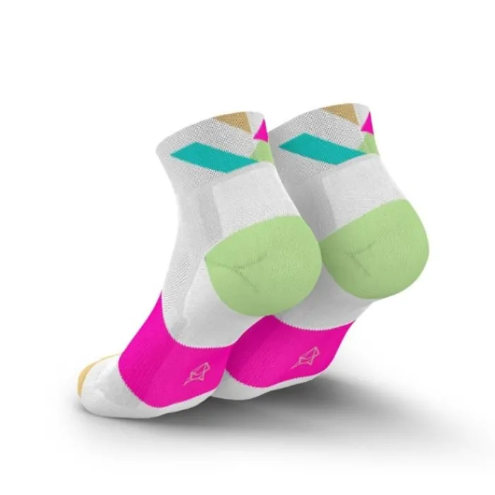 Incylence Chaussettes|Chaussettes Running^ULTRALIGHT STRIKES SHORT Socks Blanc