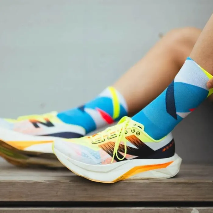 Incylence Chaussettes|Chaussettes Running^Ultralight Strikes Socks Bleu