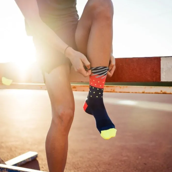 Incylence Chaussettes|Chaussettes Running^Ultralight Wildness Socks Bleu