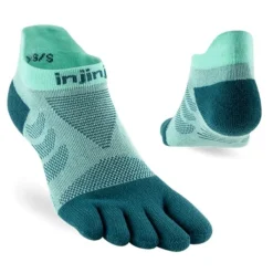 Injinji Chaussettes|Chaussettes Running^Ultra Run No-show Bleu