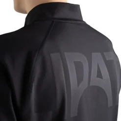 Lipati T-shirt Et Manches Longues Running^Calvus Zip Warm Shirt Noir
