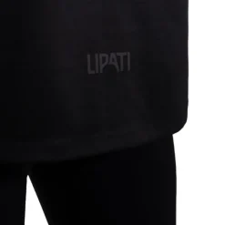 Lipati T-shirt Et Manches Longues Running^Calvus Zip Warm Shirt Noir