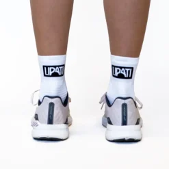 Lipati Chaussettes|Chaussettes Running^Mid 2-Pack Sock Blanc