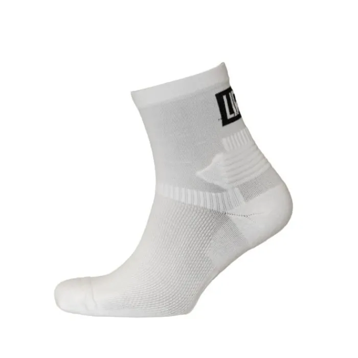 Lipati Chaussettes|Chaussettes Running^Mid 2-Pack Sock Blanc