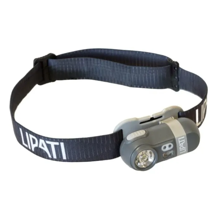 Lipati Lampe Frontale Et Éclairage^Night Fighter Headlamp 600 Lumen Gris