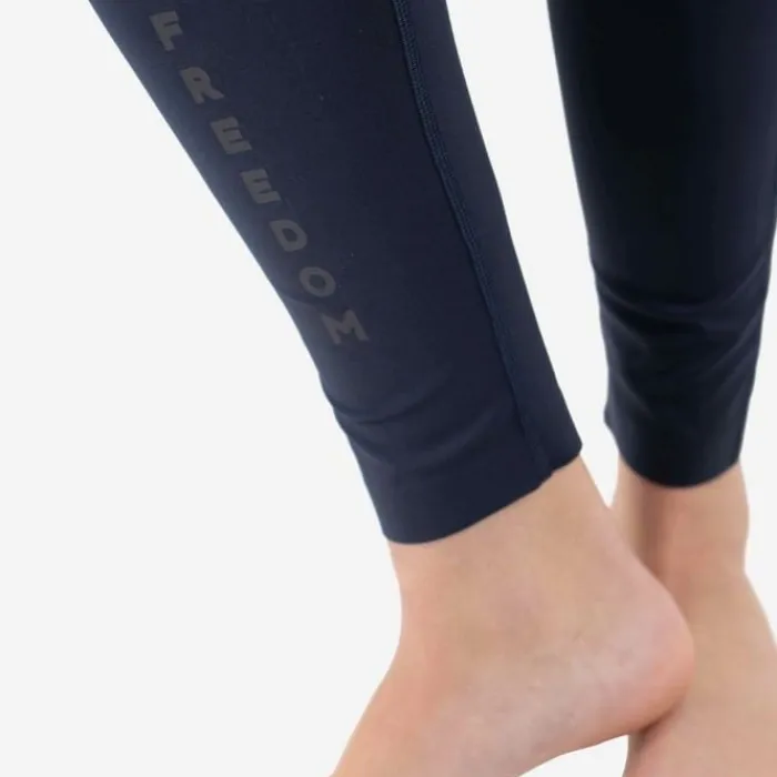 Lipati Collant Et Pantalon Running^Nimbo PM Tights Blue Bleu
