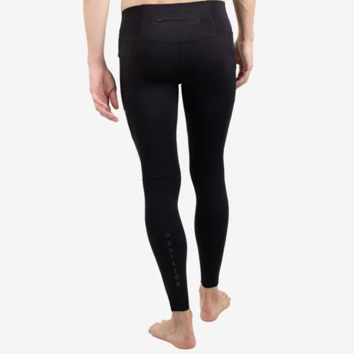 Lipati Collant Et Pantalon Running^Nimbo PMB Warm Tights Noir