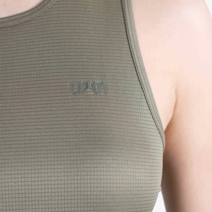 Lipati T-shirt Et Manches Longues Running^Strato AL Singlet Vert