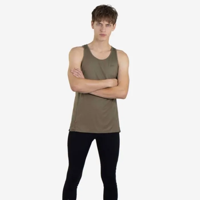 Lipati T-shirt Et Manches Longues Running^Strato AL Singlet Vert