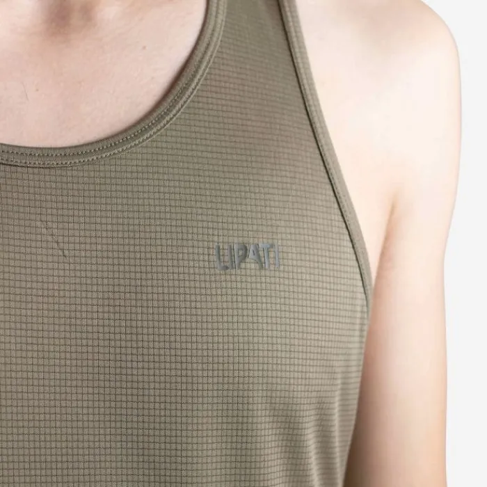 Lipati T-shirt Et Manches Longues Running^Strato AL Singlet Vert