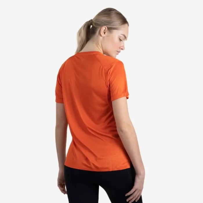 Lipati T-shirt Et Manches Longues Running^Strato AL Tee Regular Fit Orange