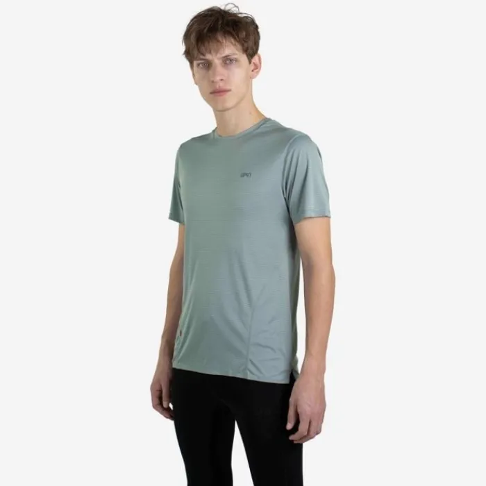 Lipati T-shirt Et Manches Longues Running^Strato AL Tee Regular Fit Vert