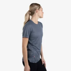 Lipati T-shirt Et Manches Longues Running^Strato AL Tee Regular Fit Bleu